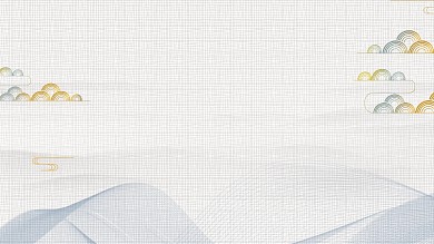 图怪兽原创元素古风山水插画背景