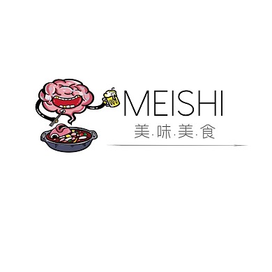 美味美食logo设计