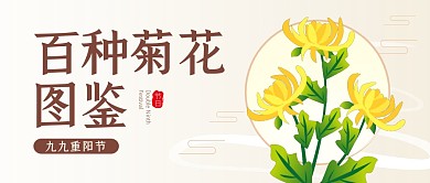 重阳节百种菊花图鉴公众号首图