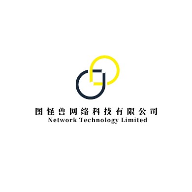 网络科技简约logo