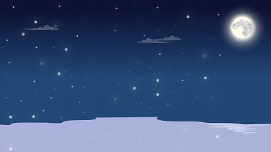 图怪兽原创元素扁平风寒露时节插画背景