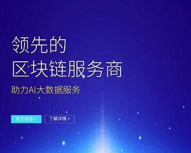领先的区块链服务专区小程序封面