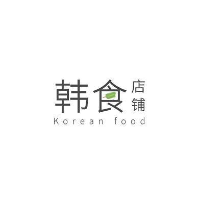 韩国食品店logo简约