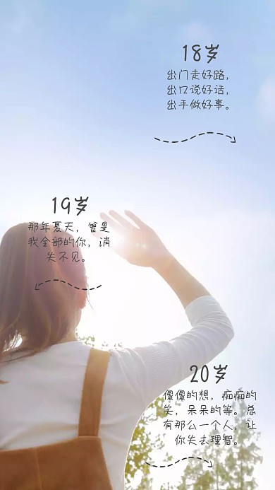 成长经历手机壁纸