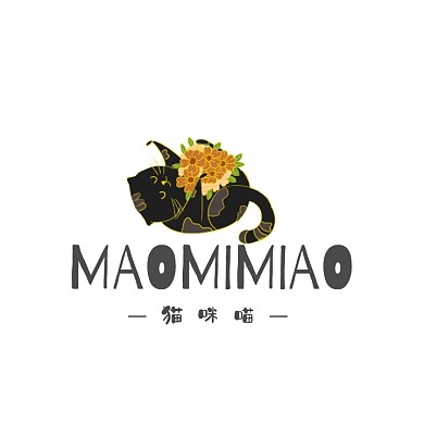 猫咪喵头像logo设计