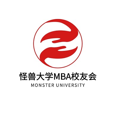 红色图标大学MBA校友会LOGO