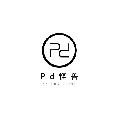 pd黑色符号图形logo