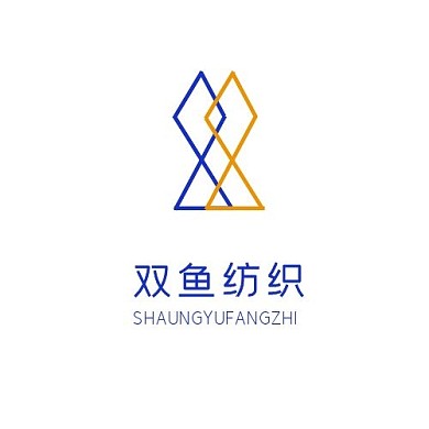 logo设计纺织双鱼公司头像