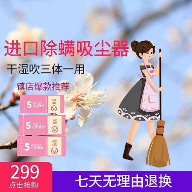 吸尘器淘宝主图
