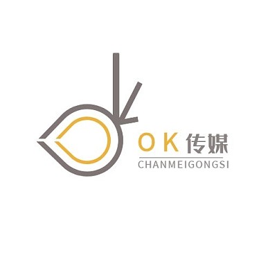 logo设计OK手势简约几何创意公司头像