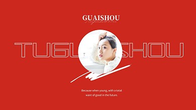 红色简约大气电脑桌面