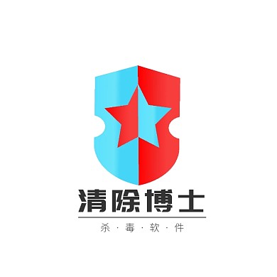 杀毒软件盾牌创意logo设计
