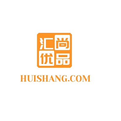 汇尚优品橙色正方形简约在线logo制作