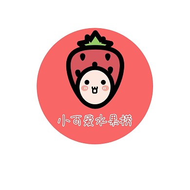 水果捞微商logo圆形