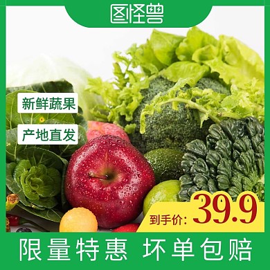 蔬菜食物产品主图直通车