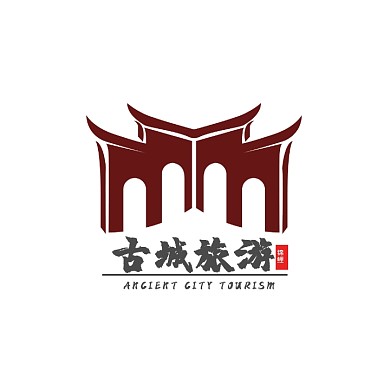 古城旅游logo