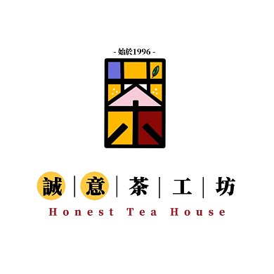 茶室茶楼文创工作室极简文字logo