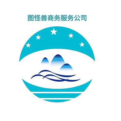 简约  商务  服务  公司  logo