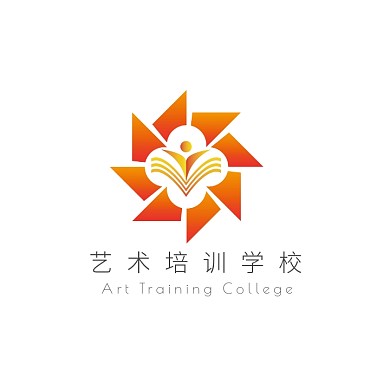 艺术培训教育学院创意logo设计