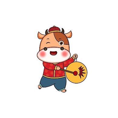 牛年红包素材