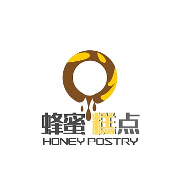 蜂蜜糕点甜品logo