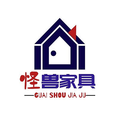 蓝色简约家具店红包头像