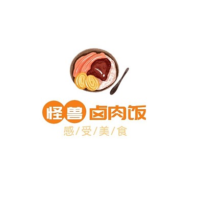 饿了么卤肉饭logo