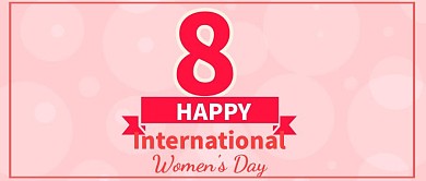 三月八38妇女节清新美妆折扣公众号封面