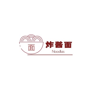 炸酱面logo