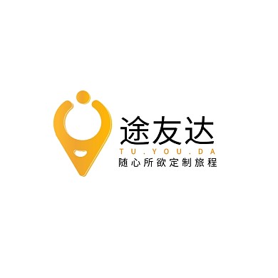 娱乐旅行旅游私人定制简约定位logo设计