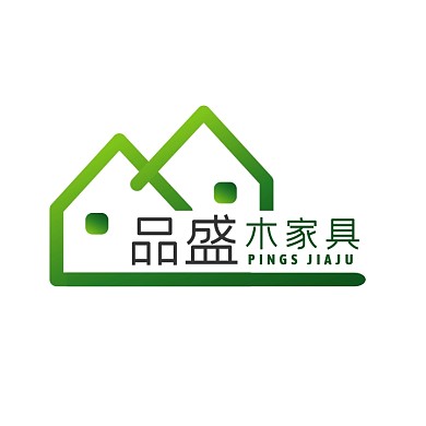 简约创意绿色商业个性家具logo