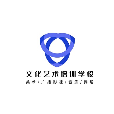 艺术文化培训学院创意logo设计