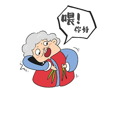 打电话表情包   在线制作