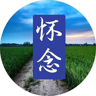 怀念家乡的田野圆形绿色的田野公众号次图