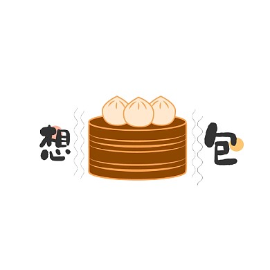 创意包子店logo设计