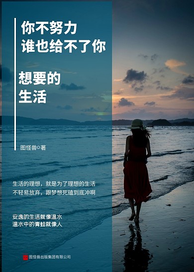 你不努力谁也给不了你想要的生活书籍封面