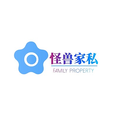 简约怪兽家私logo设计