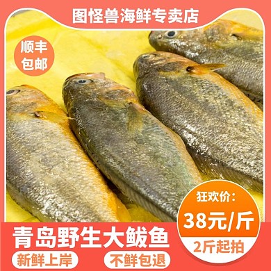 青海大鲅鱼红黄狂欢食品茶饮主图