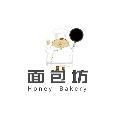 面包坊美食甜点餐饮logo设计