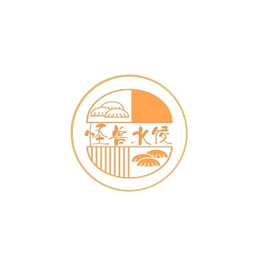 水饺LOGO淡黄色调妈妈味道