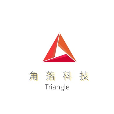 科技电商公司简约几何logo