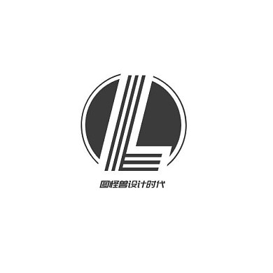 2021简约黑系列 L字母logo设计