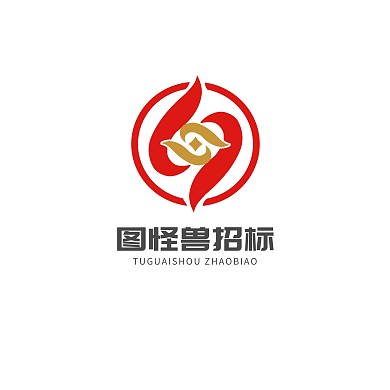 中国风招标金融资产管理品牌宣传LOGO