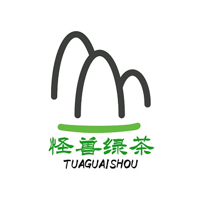 白底店铺logo宣传推广大气