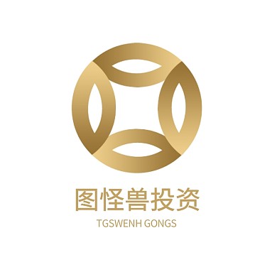 投资理财钱币LOGO设计