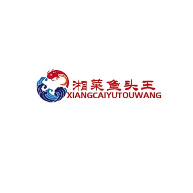 LOG湘菜鱼头王红色调食品