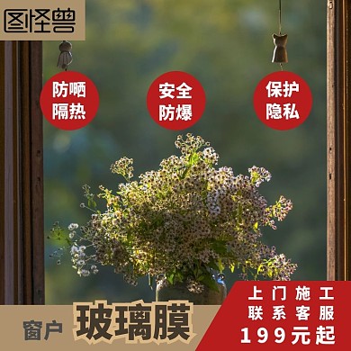 家居隔热膜窗户玻璃膜保护隐私上门施工