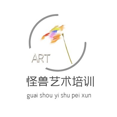 简约圆形艺术培训logo