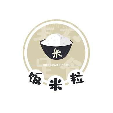 饭米粒logo