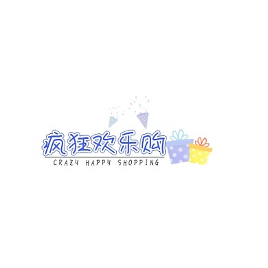 疯狂欢乐购logo设计